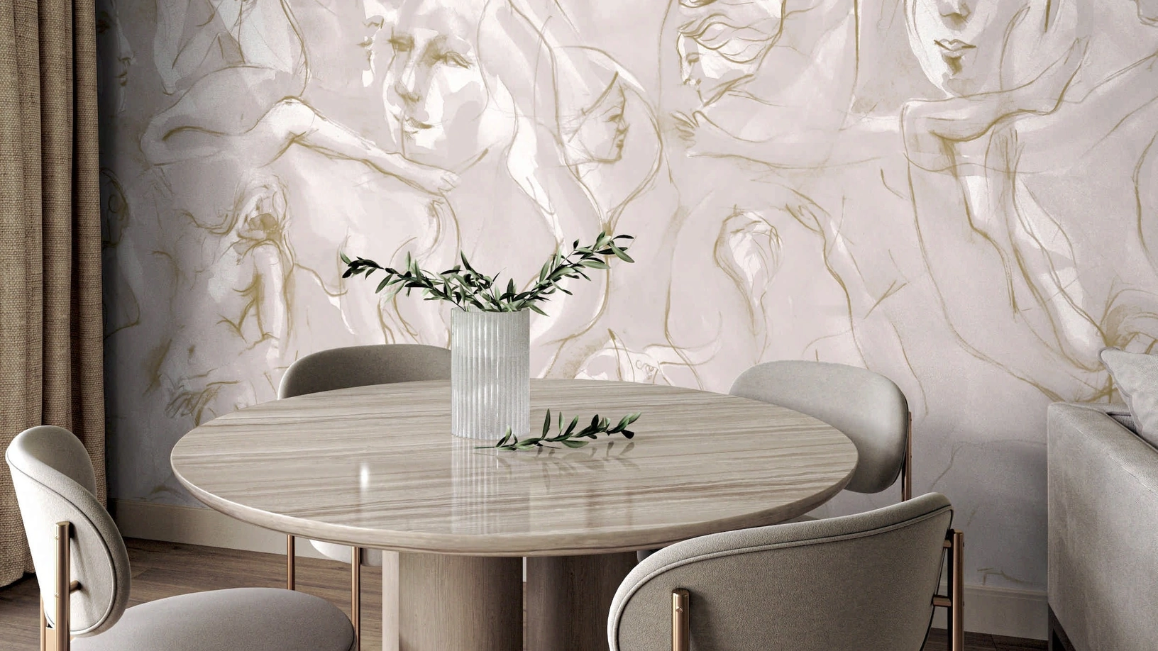 Carta da parati Altrove di Pintdecor