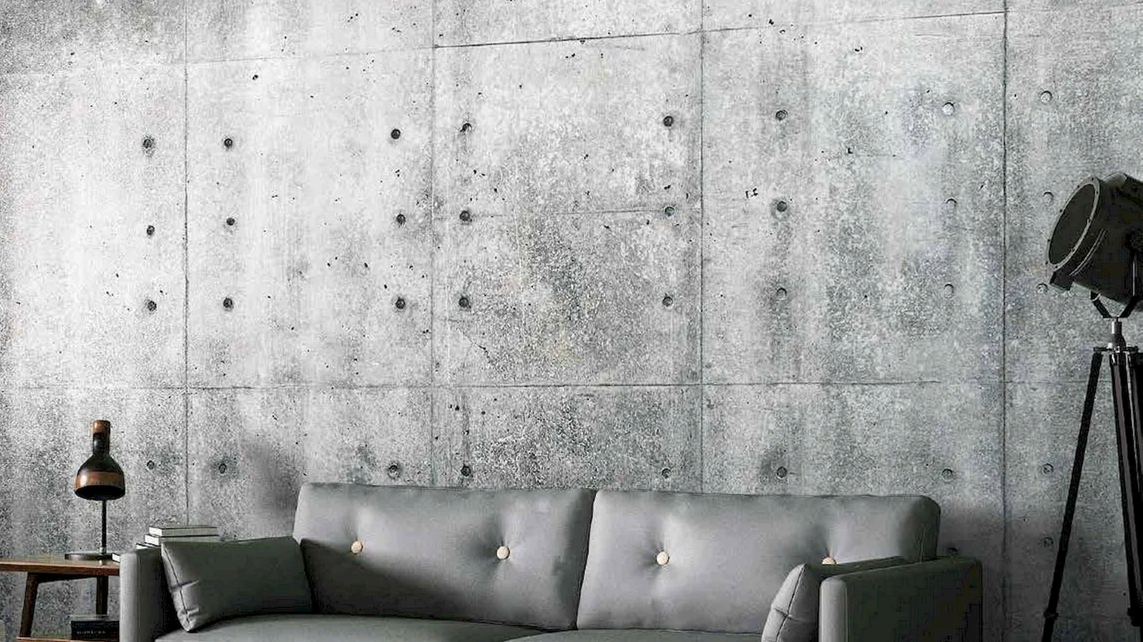 Carta da parati Industrial Wall di Pintdecor