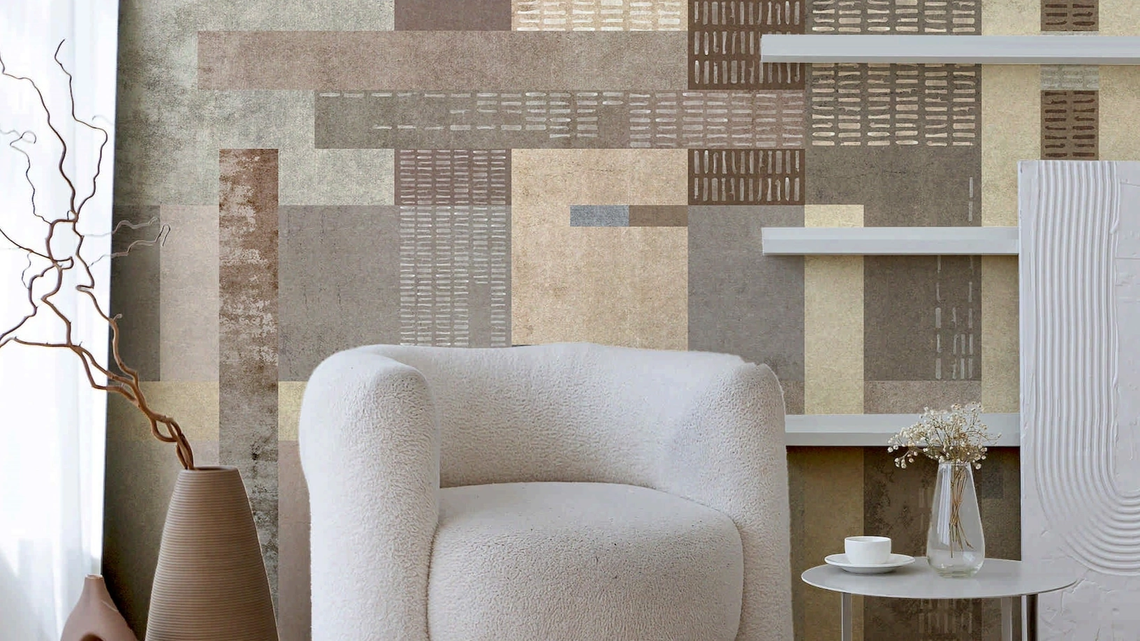 Carta da parati Passing Traces di Pintdecor