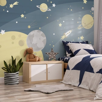 Carta da parati Planets di Pintdecor