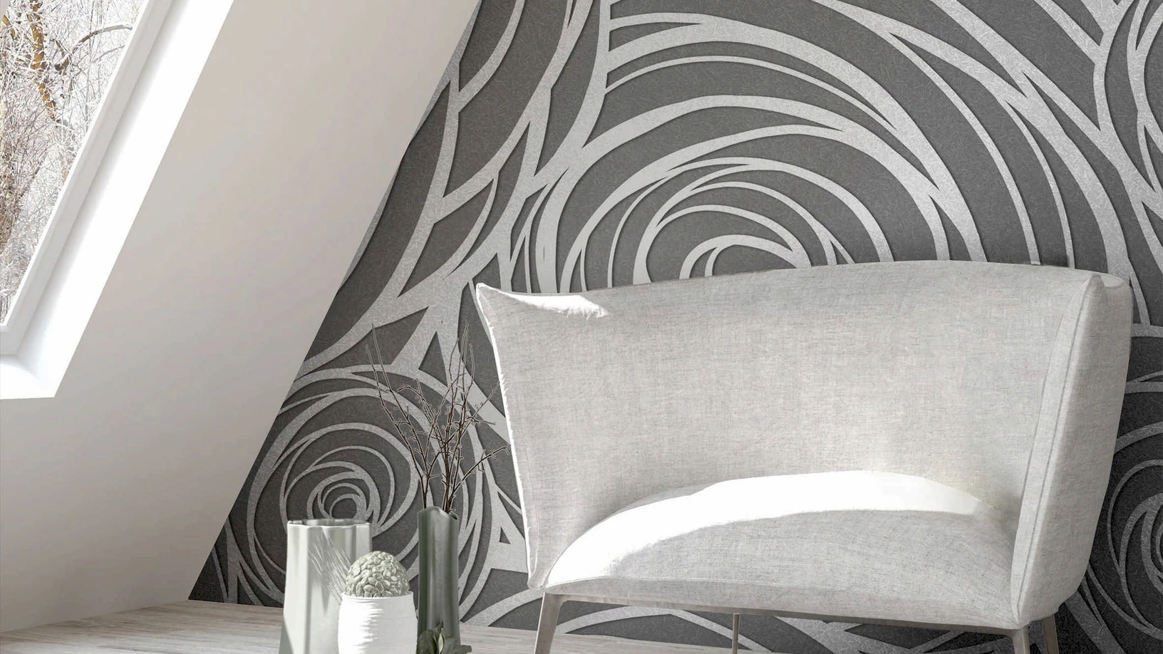 Carta da parati Rose di Pintdecor