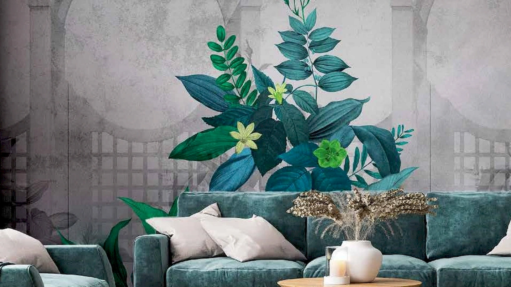 Carta da parati Side In And Side Out di Pintdecor