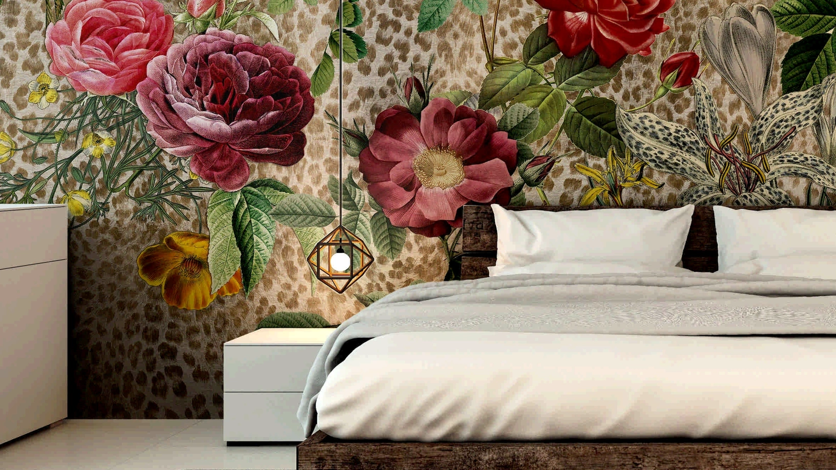 Carta da parati Tribal Garden di Pintdecor