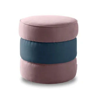 Pouf Denise Multicolor di Stilfar Italia