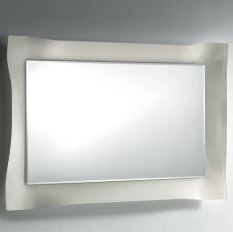 Specchiera Armony con cornice in vetro laccato di Stilfar Italia