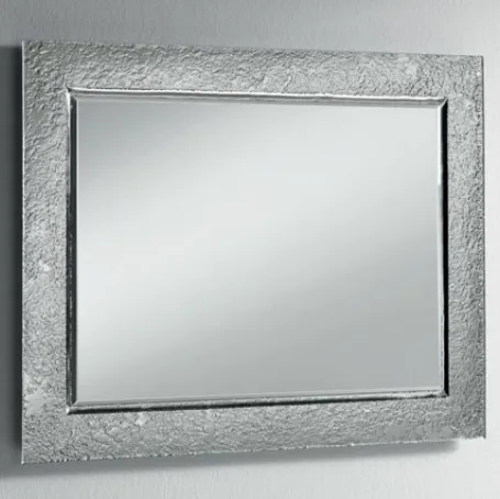 Specchiera Liberty con cornice in vetro laccato di Stilfar Italia