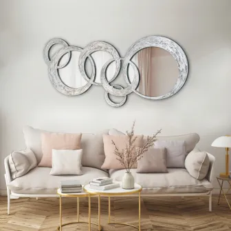 Specchio Circles di Pintdecor