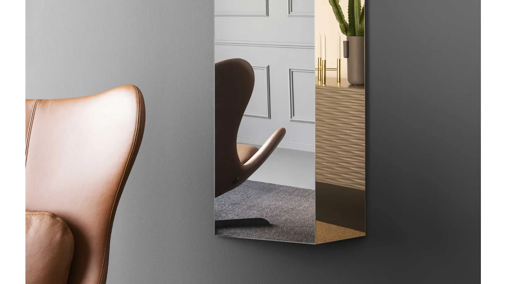 Specchio sagomato Viewpoints di Calligaris