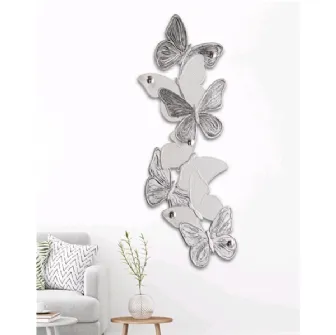 Appendiabito Volteggio Delicato con farfalle di Pintdecor