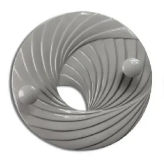 Appendiabito Wonder Grigio Pietra in resina di Pintdecor