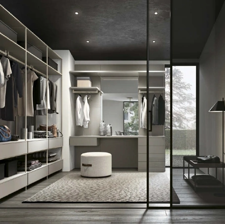 Cabina Armadio Cremagliera GH9025 di Abitare Mobilstella