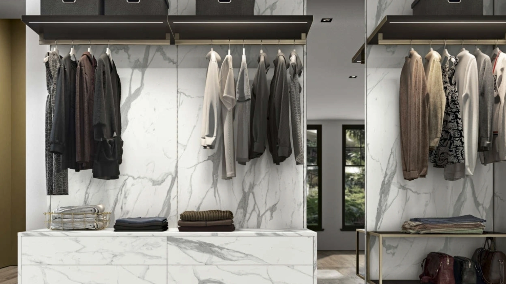 Cabina Armadio Kreo GH9005 di Abitare Mobilstella