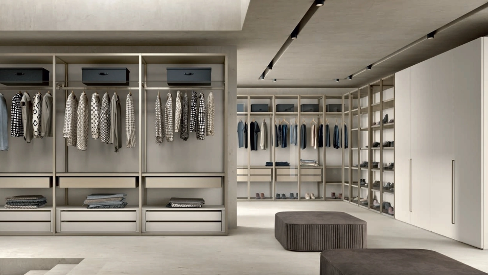 Cabina Armadio Opera GHC055-060 di Abitare Mobilstella