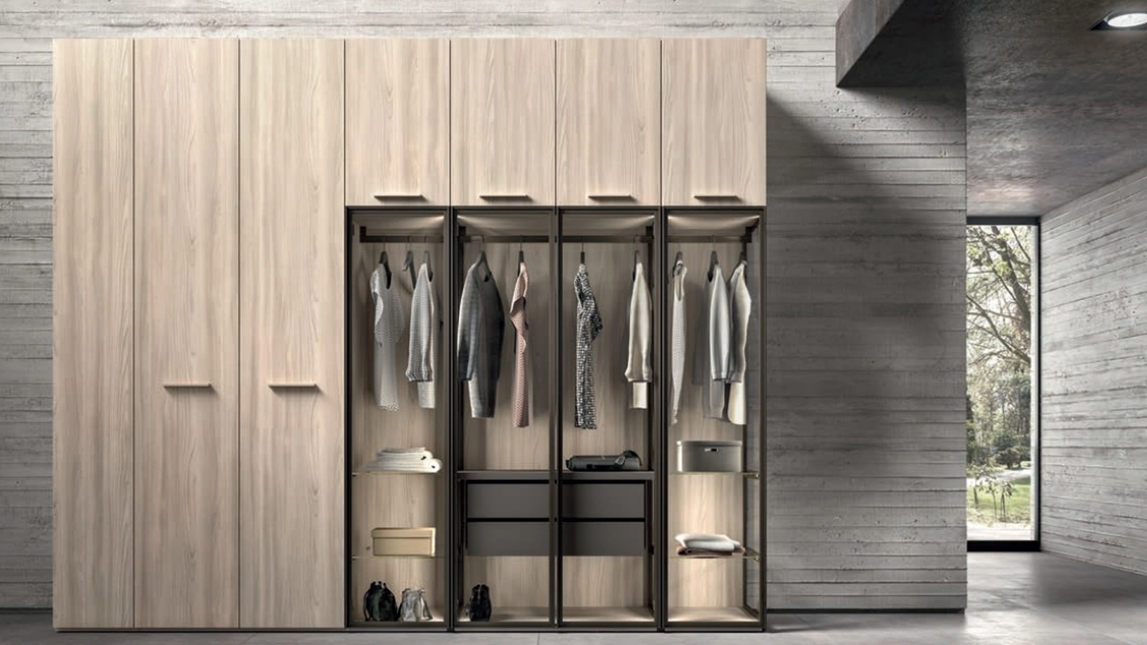 Armadio Urban GD1400 di Abitare Mobilstella