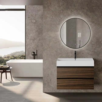 Mobile da Bagno sospeso Block System Tube C27 di Baxar