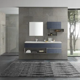 Mobile da bagno M1 System C104 di Baxar