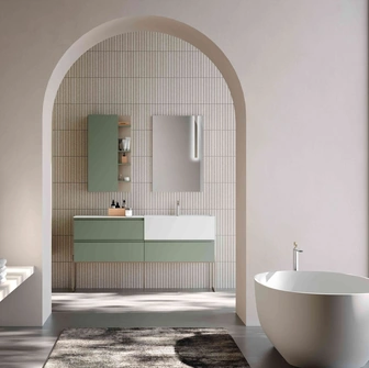 Mobile da Bagno sospeso M1 System 143 di Baxar