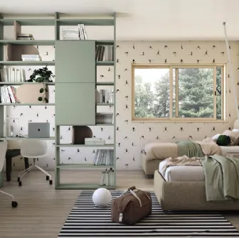 Cameretta componibile Golf C109 in melaminico di Colombini Casa