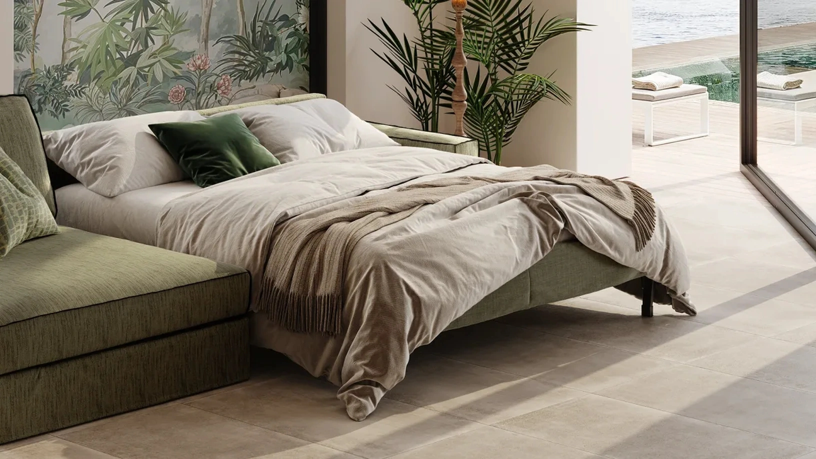 Divano Letto Morgan Shabby di Family Bedding