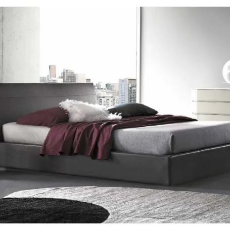 Letto in ecopelle Boheme di Abitare Mobilstella