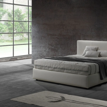 Letto con testiera Bryan di Excò