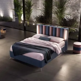 Letto matrimoniale Caleido di Stilfar Italia
