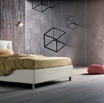 Letto dal design dinamico Erika di Stilfar