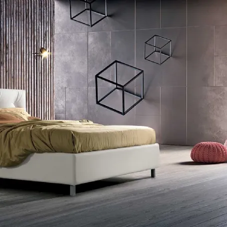 Letto dal design dinamico Erika di Stilfar