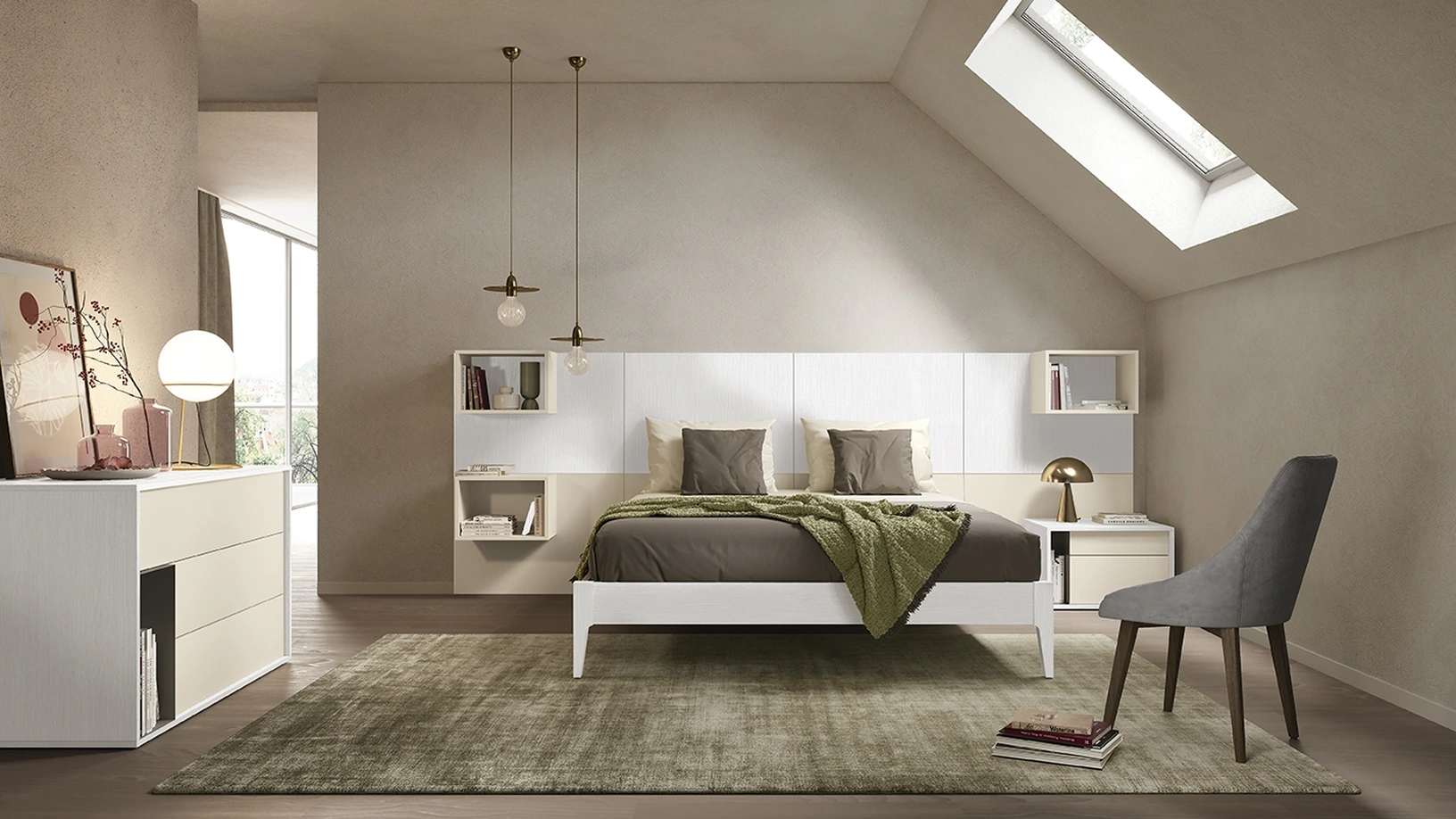 Letto Pepita di Colombini Casa