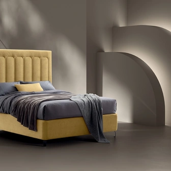 Letto imbottito Selene di Stilfar Italia