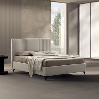 Letto in tessuto Silvia di Stilfar Italia