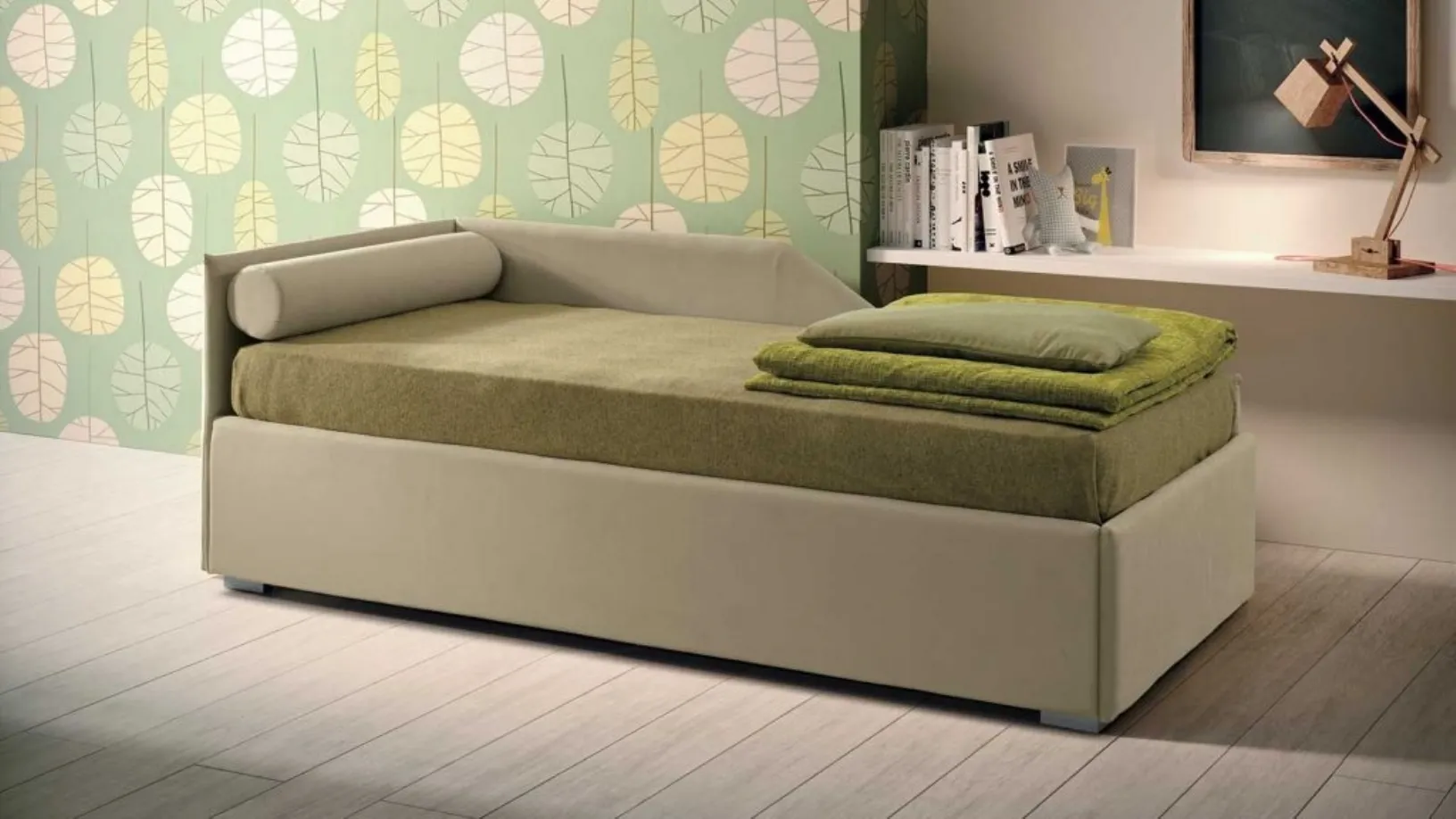 Sandy Dormeuse in tessuto imbottito di Stilfar Italia