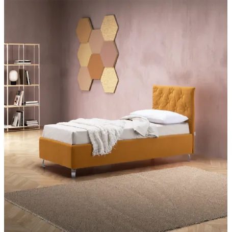 Letto singolo con box contenitore Stelle di Stilfar Italia