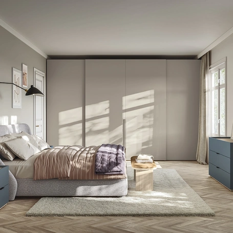 Letto con testiera Snug di Colombini Casa