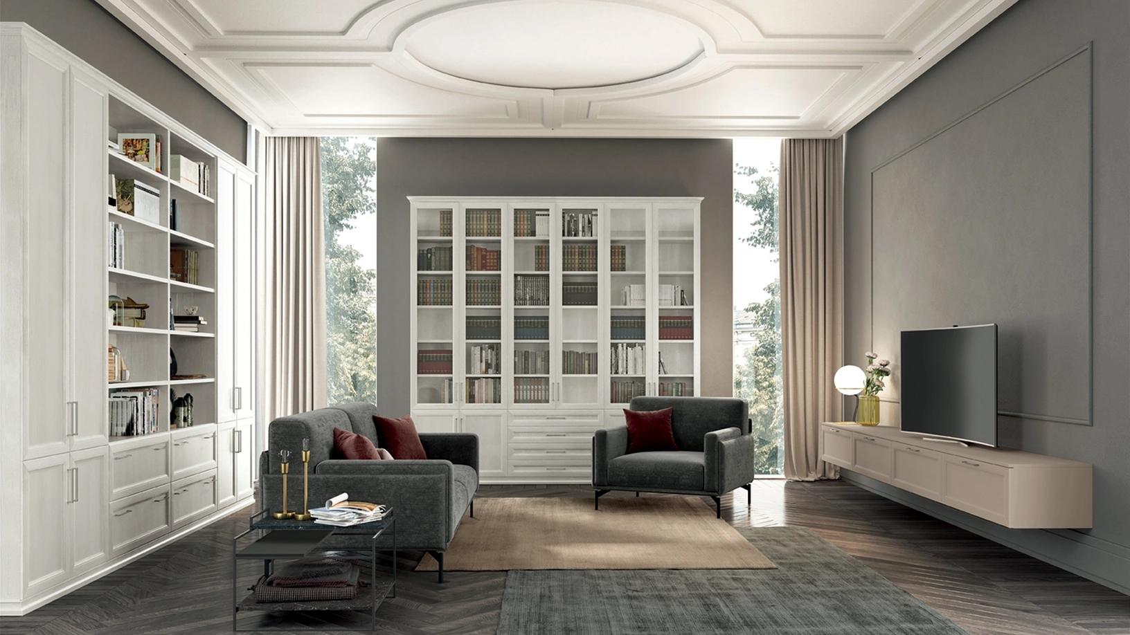 Libreria Arcadia AS006 di Colombini Casa