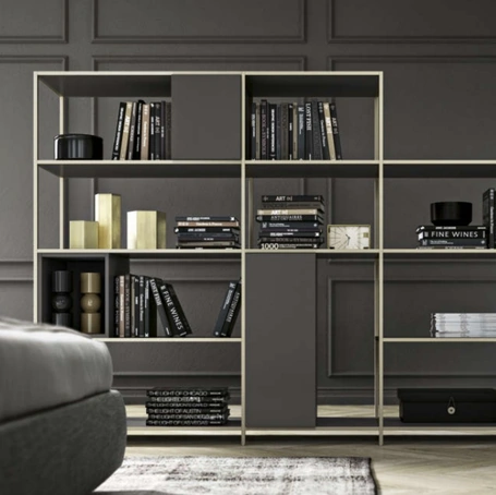 Libreria divisoria Gabbia GH5035 di Abitare Mobilstella