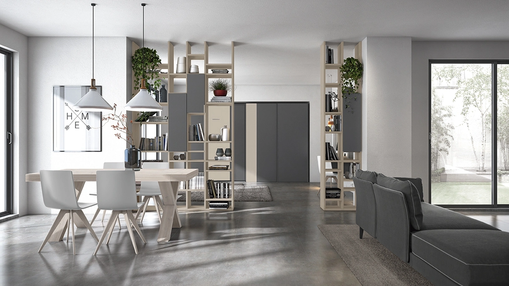 Libreria Golf Infinity A106 di Colombini Casa