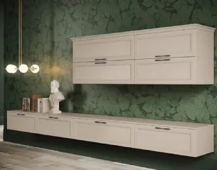 Parete Attrezzata Arcadia L005 di Colombini Casa