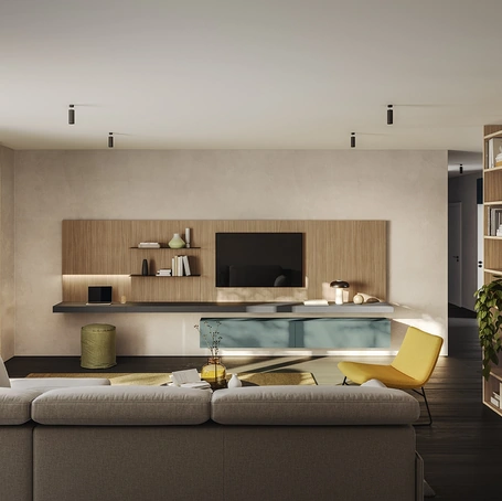 Parete Attrezzata Golf Contract A01 di Colombini Casa