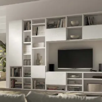 Parete attrezzata GF5050 di Abitare Mobilstella