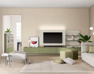 Parete Attrezzata Volo L013 di Colombini Casa