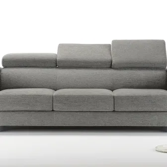 Divano a tre posti con poggiatesta regolabile Benjamin di Family Bedding