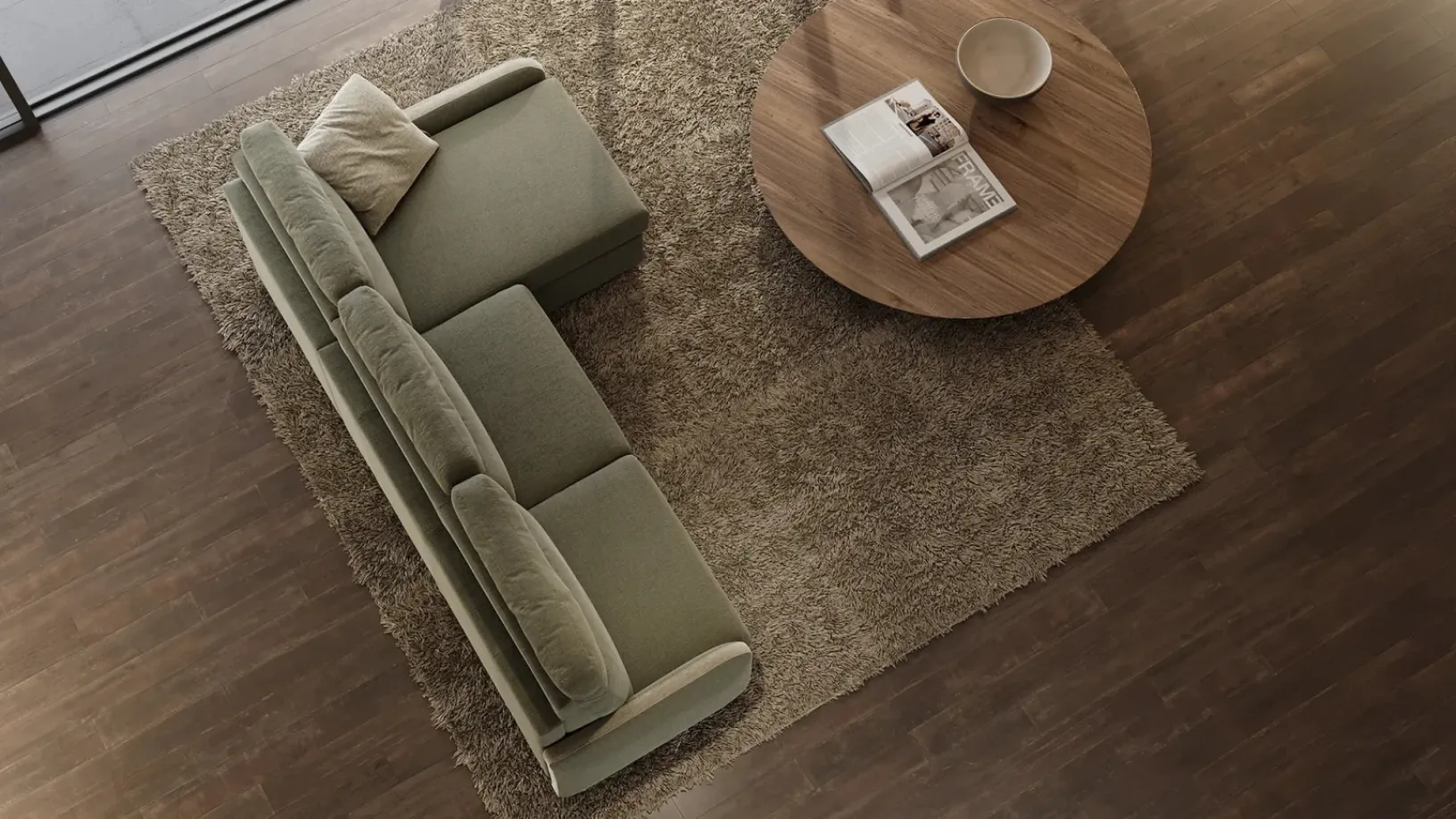 Divano Letto in tessuto Kiko di Family Bedding