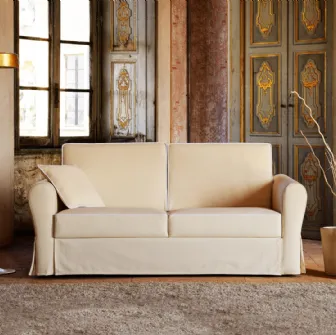 Divano classico a due posti sfoderabile Liz di Family Bedding