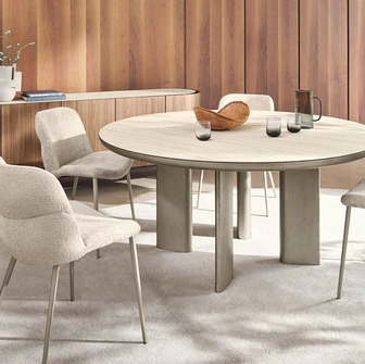 Sedia Onda in tessuto imbottito Calligaris