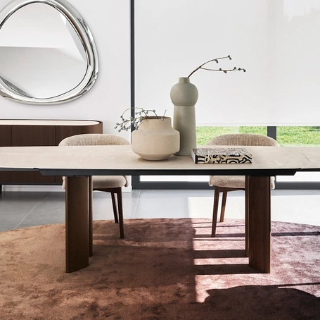 Sedia Vanilla in tessuto di Calligaris