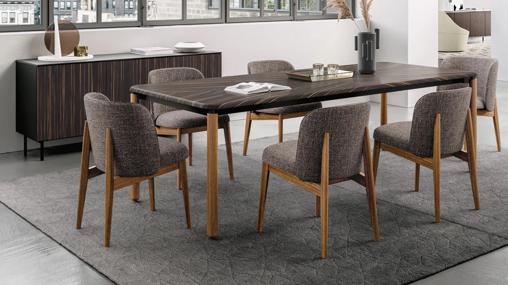 Tavolo allungabile in legno Spiga di Calligaris