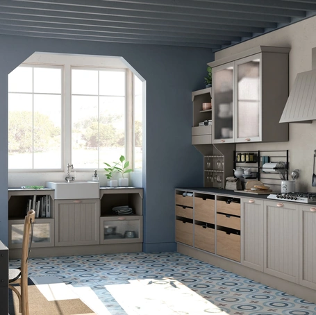 Cucina Classica Contempo ad angolo di Creo