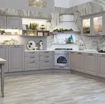 Cucina Classica Oprah angolare di Creo