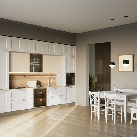 Cucina Classica Oprah lineare di Creo